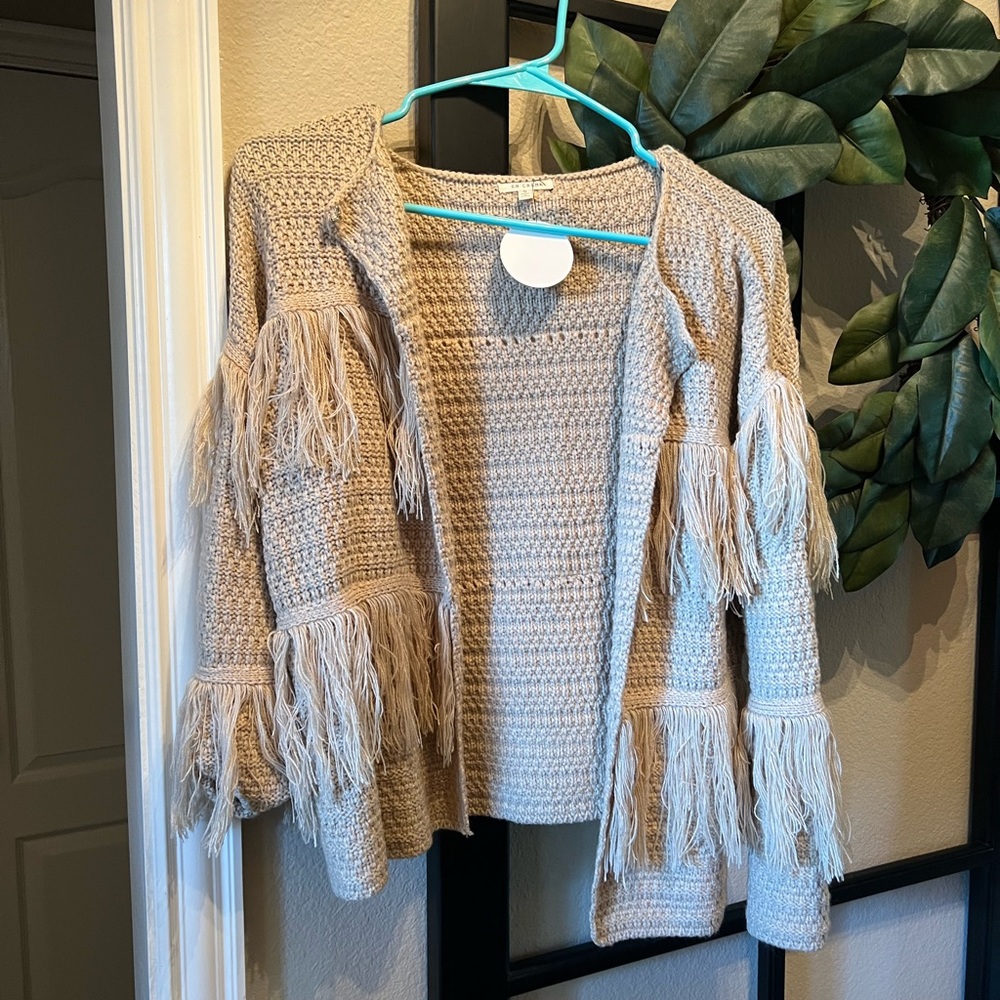Vici Fringe Sweater